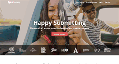Desktop Screenshot of filmfreeway.com